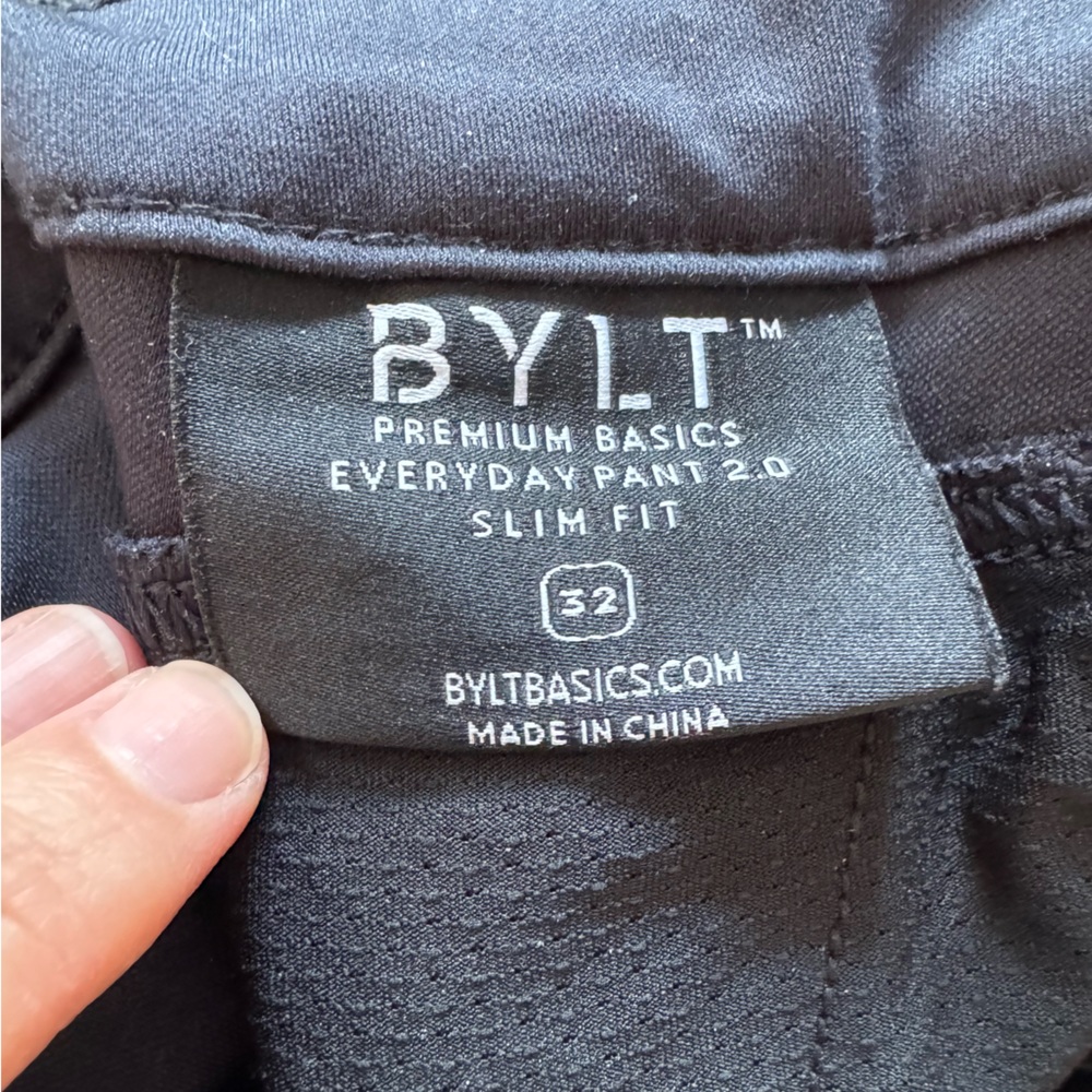 BYLT Basics Everyday Pant 2.0 Slim Fit - Picture 4 of 5